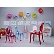 Beaumont Lane Modern Polycarbonate Stackable Baby Chair in Glossy White