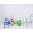 Beaumont Lane Modern Polycarbonate Stackable Baby Chair in Glossy White