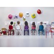 Beaumont Lane Modern Polycarbonate Stackable Baby Chair in Glossy White