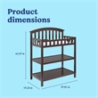 Graco Changing Table in Espresso