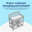 Graco Changing Table in Pebble Gray