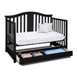 Graco Solano 4-in-1 Convertible Crib with Drawer in Espresso