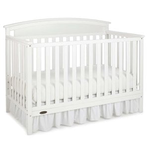 Graco Benton 5-in-1 Convertible Crib in White