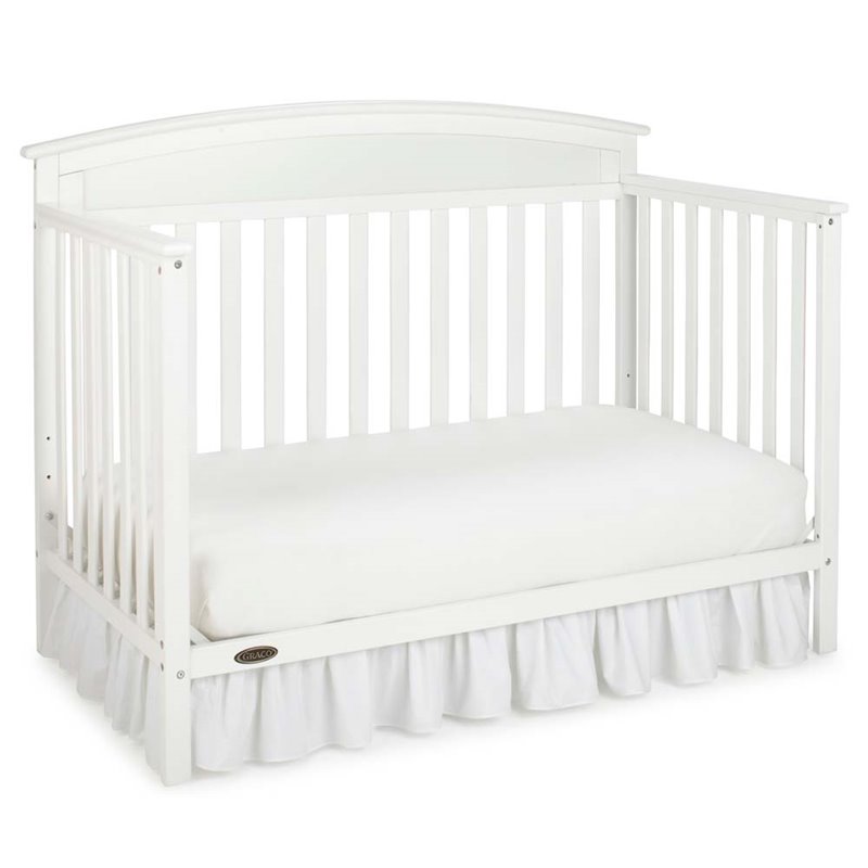 Graco Benton 5-in-1 Convertible Crib in White