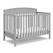Stork Craft USA Graco Benton 4-in-1 Convertible Crib in Pebble Gray