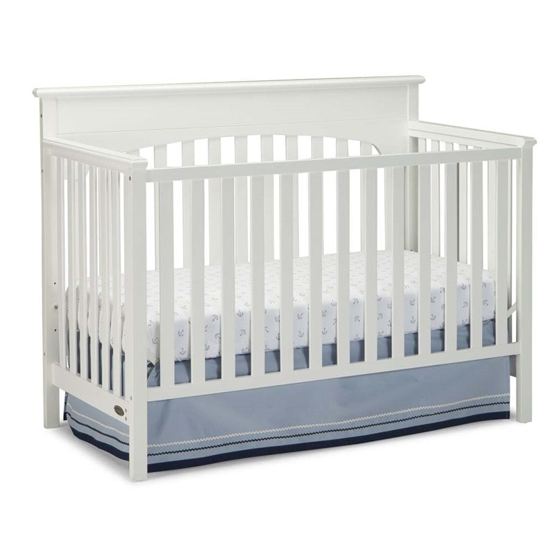Graco Lauren 4-in-1 Convertible Crib in White