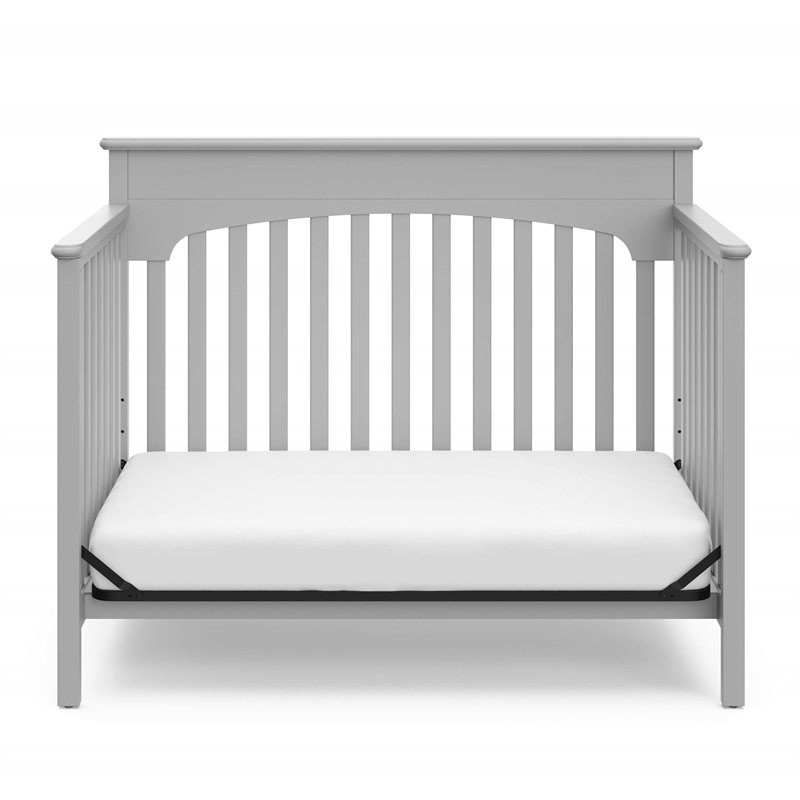 Graco Lauren 4-in-1 Convertible Crib in Pebble Gray