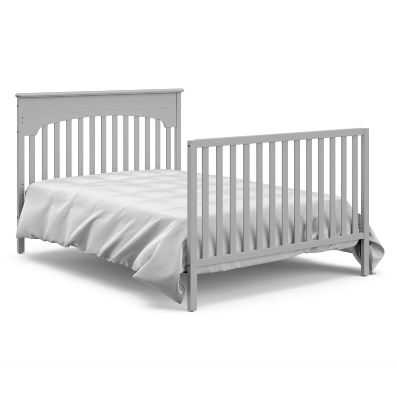 Graco Lauren 4-in-1 Convertible Crib in Pebble Gray