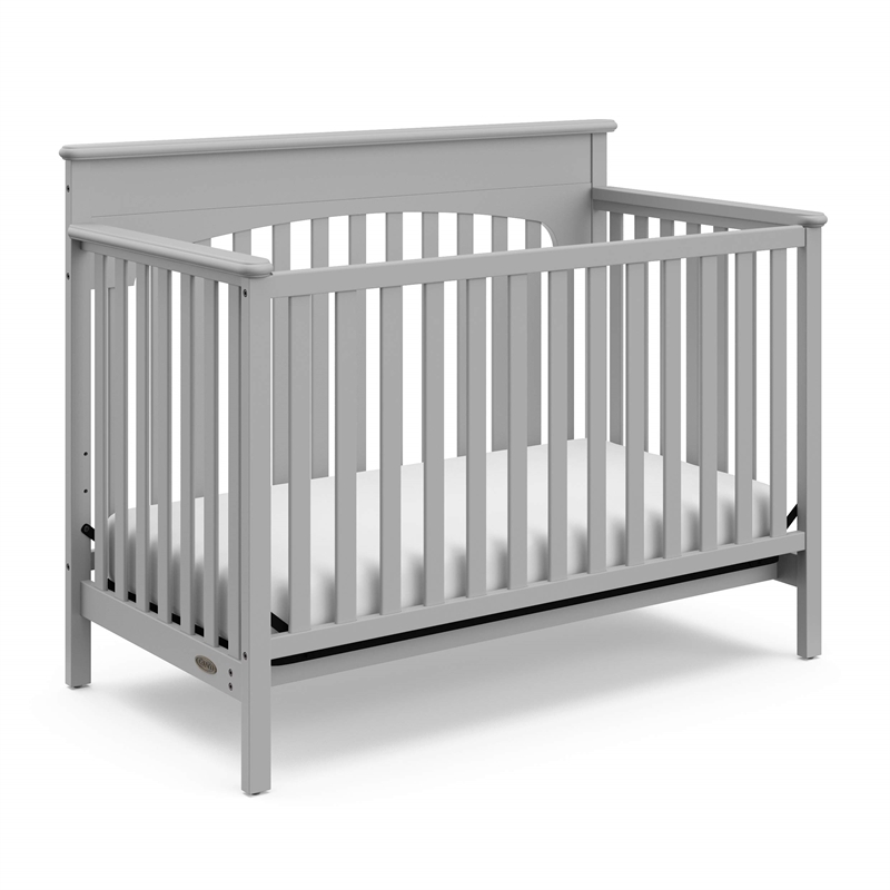 Graco Lauren 4-in-1 Convertible Crib in Pebble Gray