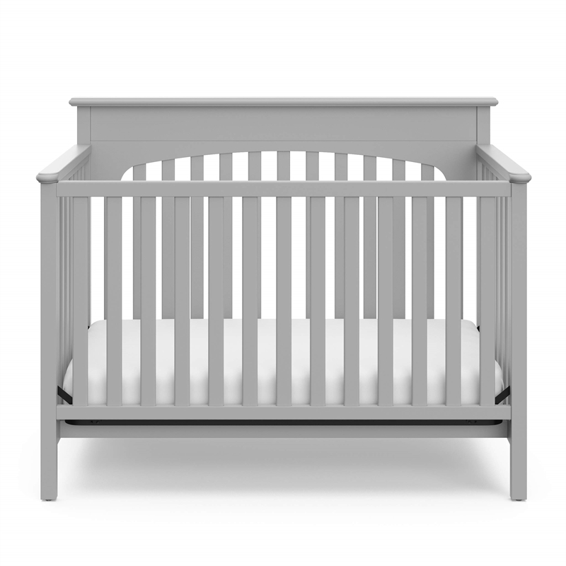 Graco Lauren 4-in-1 Convertible Crib in Pebble Gray
