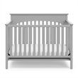 Graco Lauren 4-in-1 Convertible Crib in Pebble Gray
