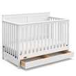 Graco Hadley 4 in 1 Convertible Crib with Drawer in White