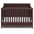 Graco Hadley 4 in 1 Convertible Wood Crib with Drawer in Espresso