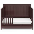 Graco Hadley 4 in 1 Convertible Wood Crib with Drawer in Espresso