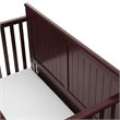 Graco Hadley 4 in 1 Convertible Wood Crib with Drawer in Espresso