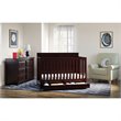 Graco Hadley 4 in 1 Convertible Wood Crib with Drawer in Espresso