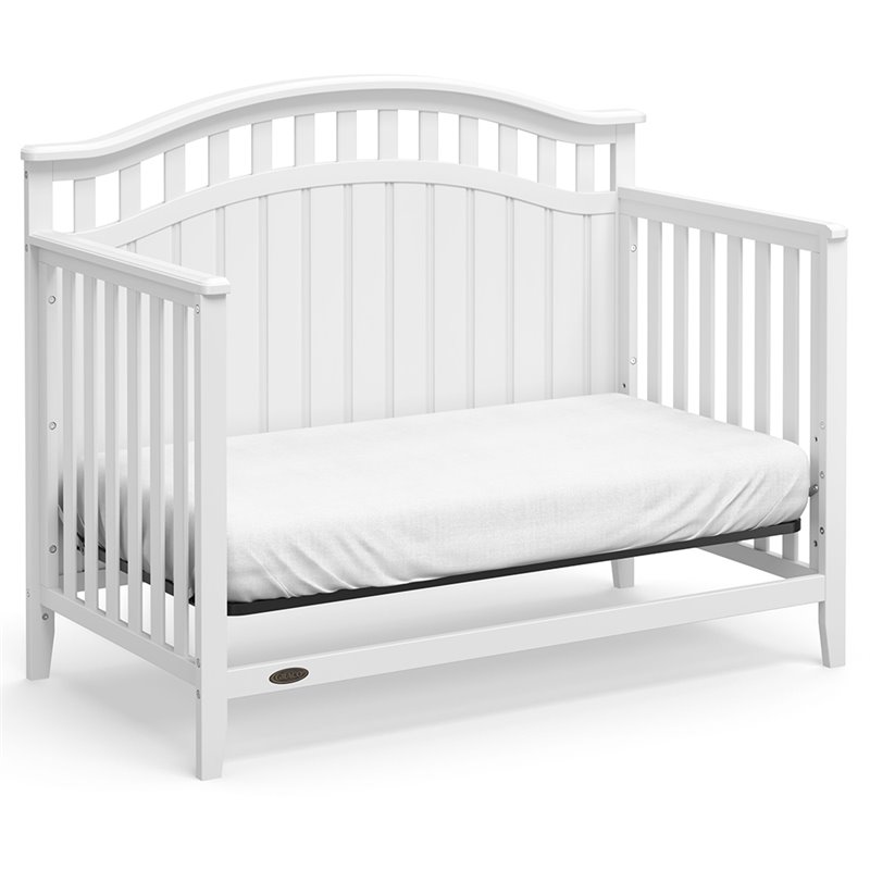 Graco Harper 4 in 1 Convertible Crib in White