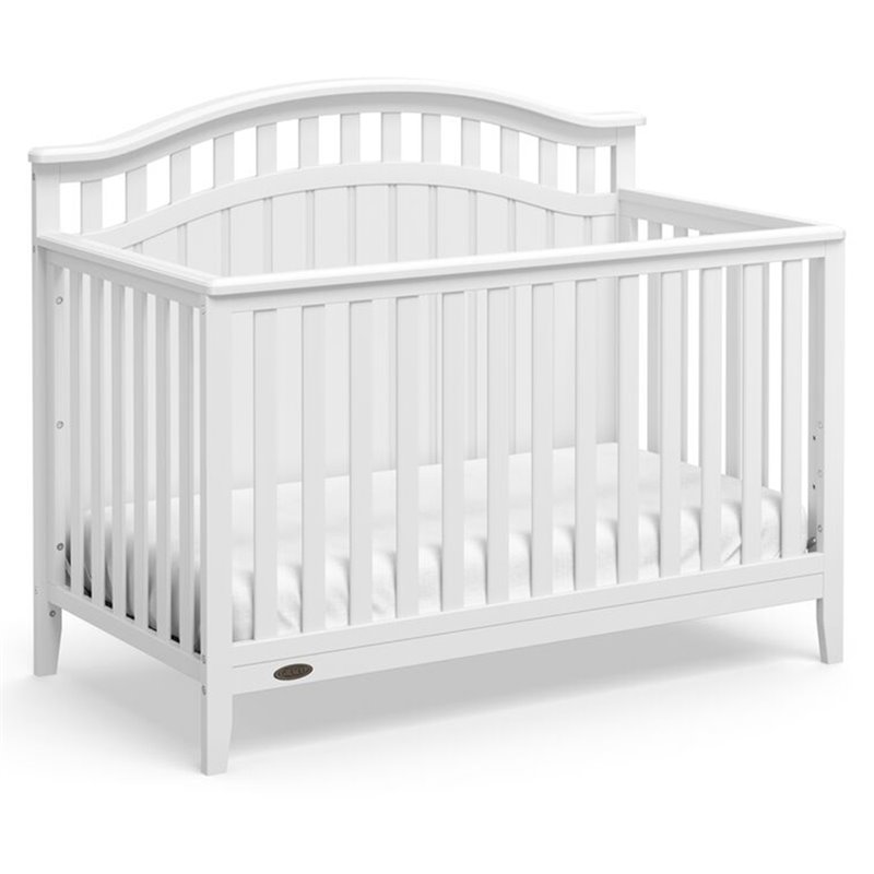 Graco Harper 4 in 1 Convertible Crib in White