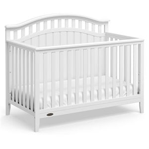 Graco Harper 4 in 1 Convertible Crib in White