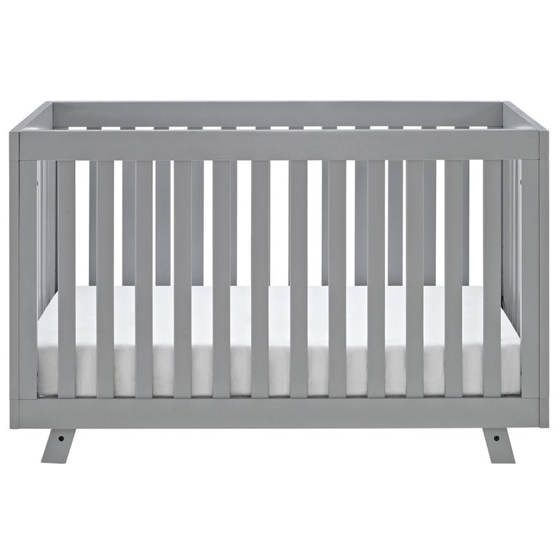 Storkcraft Beckett 3 in 1 Convertible Crib in Pebble Gray