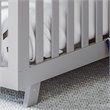 Storkcraft Beckett 3 in 1 Convertible Crib in Pebble Gray