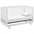 Storkcraft Beckett 3 in 1 Convertible Crib in White