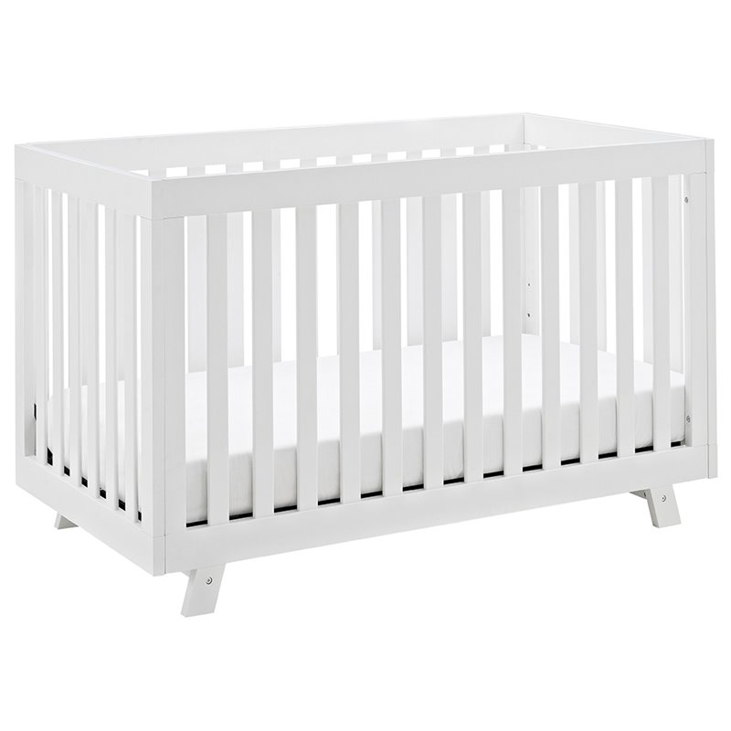 Storkcraft Beckett 3 in 1 Convertible Crib in White