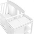 Graco Benton 5 in 1 Convertible Crib and Changer Set in White