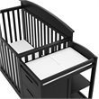 Graco Benton 5 in 1 Convertible Crib and Changer Set in Black