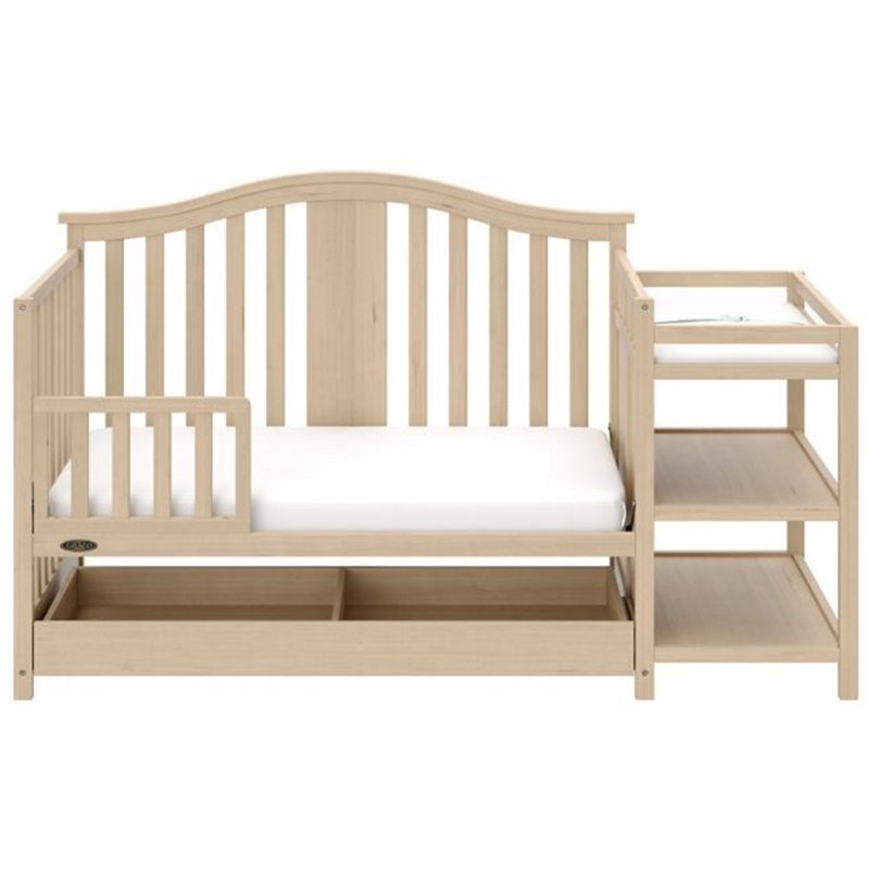 Graco Solano 3 Piece Convertible Crib and Changer Set in Espresso