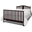 Graco Solano 3 Piece Convertible Crib and Changer Set in Espresso