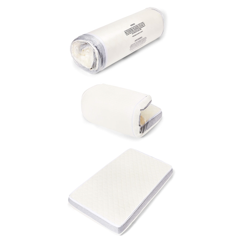 Stork Craft USA Graco Ultra Polyurethane 2-in-1 Crib & Toddler Mattress in White