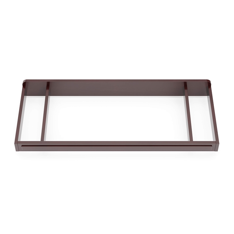 Stork Craft USA Universal Engineered Wood Changer Topper in Espresso