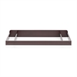 Stork Craft USA Universal Engineered Wood Changer Topper in Gray