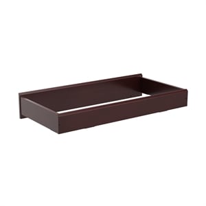 Stork Craft USA Nest Engineered Wood Changing Topper in Espresso