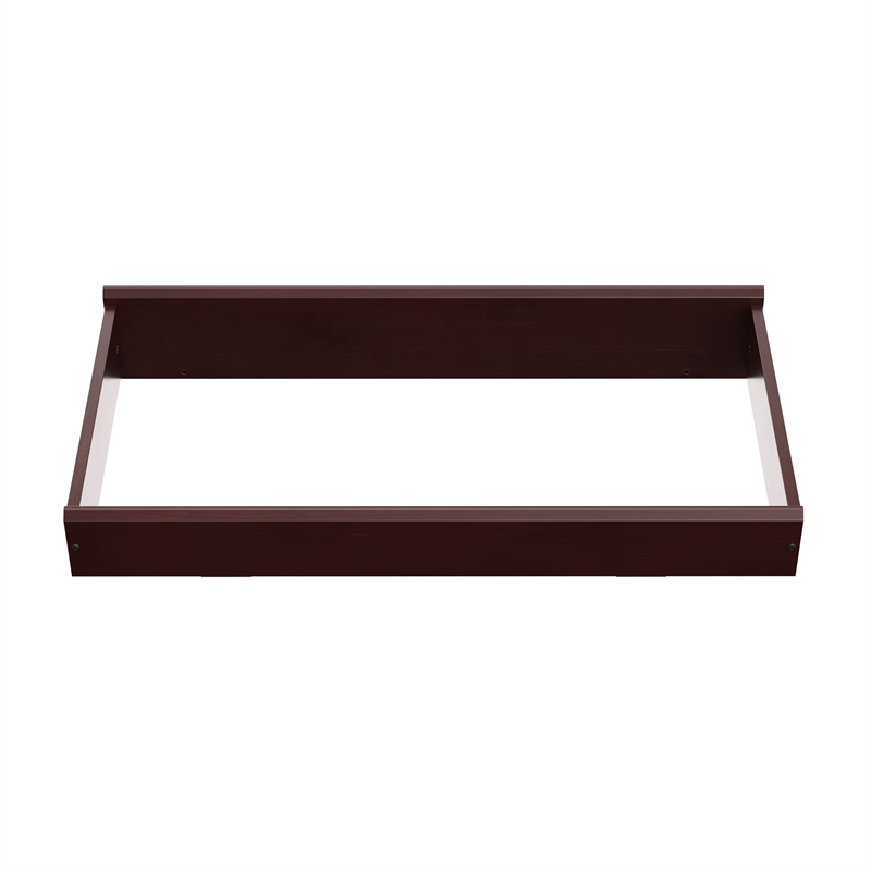 Stork Craft USA Nest Engineered Wood Changing Topper in Espresso