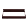 Stork Craft USA Nest Engineered Wood Changing Topper in Espresso