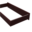 Stork Craft USA Nest Engineered Wood Changing Topper in Espresso