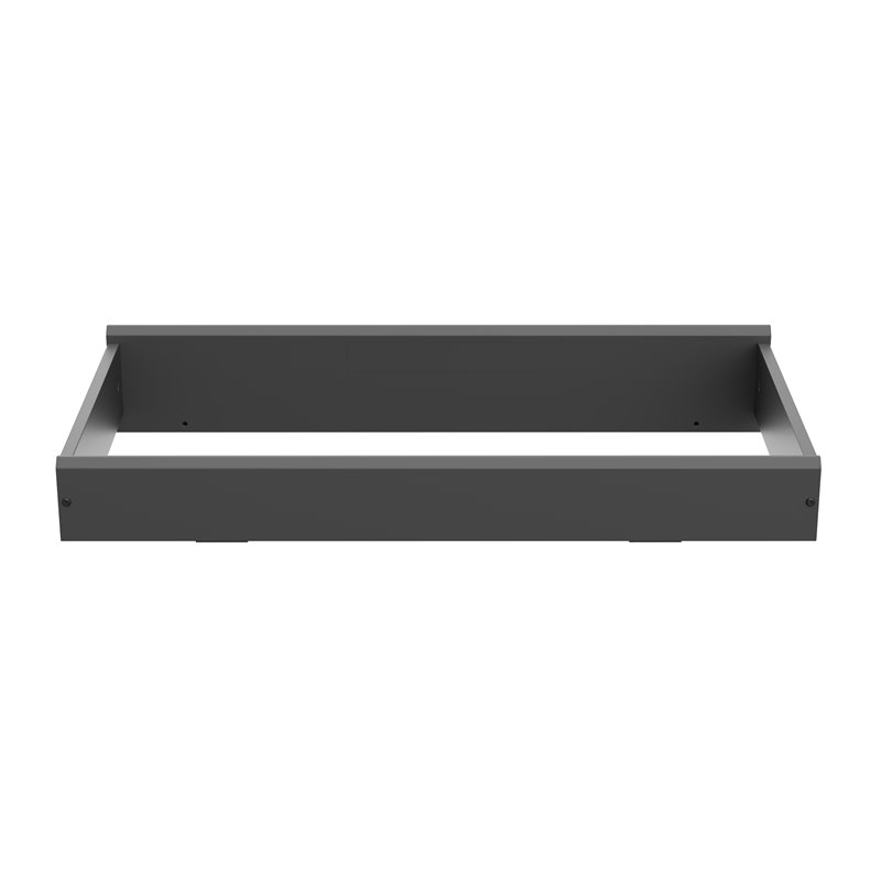 Stork Craft USA Nest Engineered Wood Changing Topper in Gray