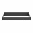 Stork Craft USA Nest Engineered Wood Changing Topper in Gray