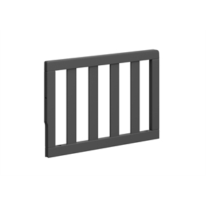Stork Craft USA Universal Wood Toddler Safety Guardrail in Gray