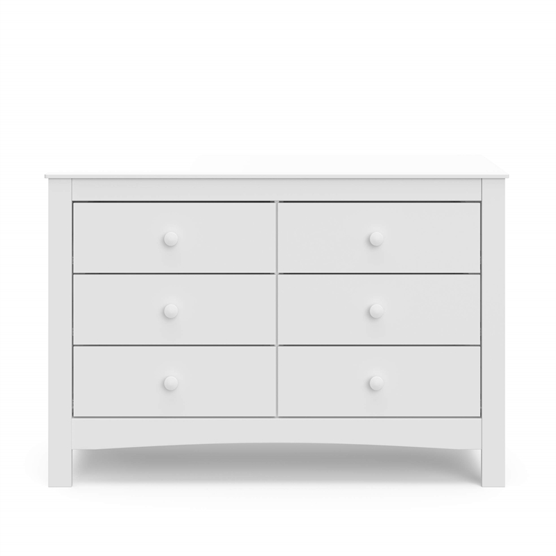 Stork Craft USA Graco Noah 4-Drawer Engineered Wood Chest in White