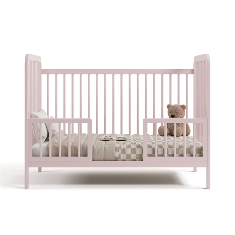 Stork Craft USA Graco Universal Wood Toddler Safety Guardrail Kit-Dowel in Gray