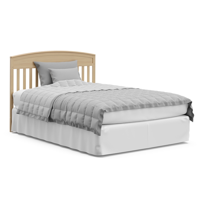 Stork Craft USA Benton 5-in-1 Wood Convertible Crib with Drawer in Driftwood