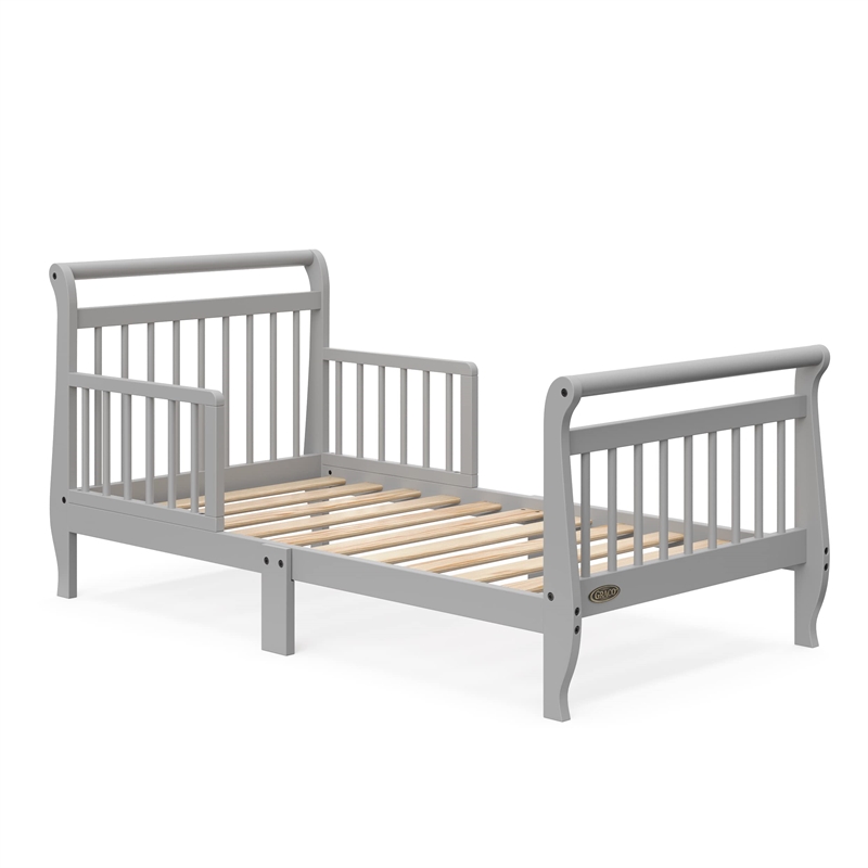 Graco Classic Sleigh Toddler Bed - Pebble Gray