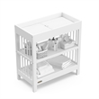 Graco Teddi Changing Table with Water-Resistant Changing Pad - White