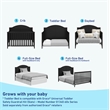Graco Wilfred 5-in-1 Convertible Crib - Black