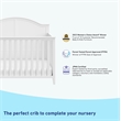 Graco Wilfred 5-in-1 Convertible Crib - White