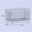 Beckett 3-in-1 Convertible Crib - Black