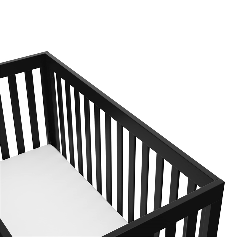 Beckett 3-in-1 Convertible Crib - Black